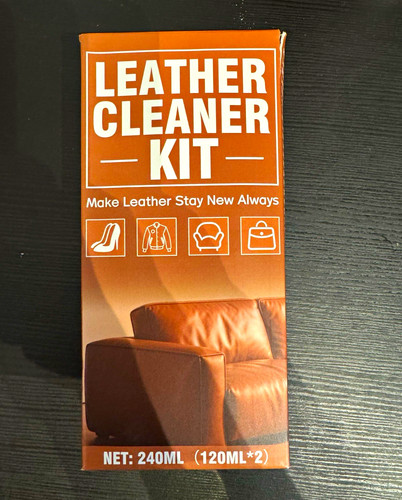 Leather cleaner kit 240ml - leather, (2