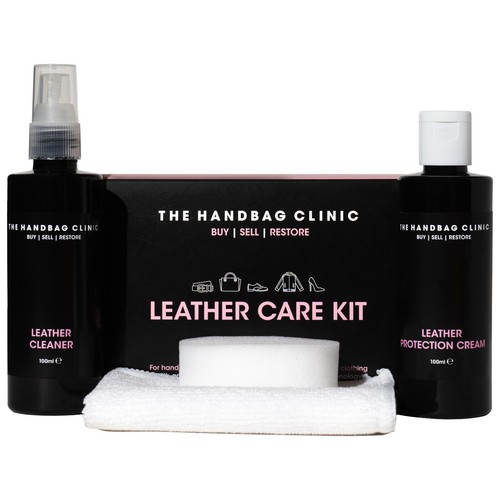 Leather handbag care kit - leather,
