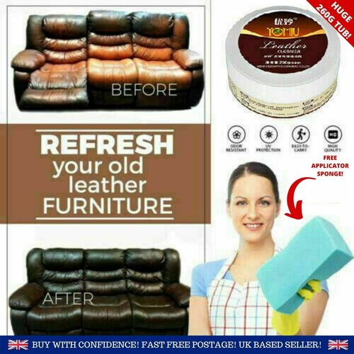 Leather cleaner for sofas - *leather, |