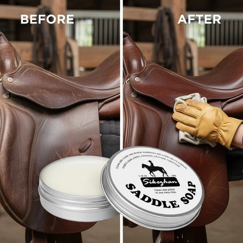 Leather saddle cream - leather,